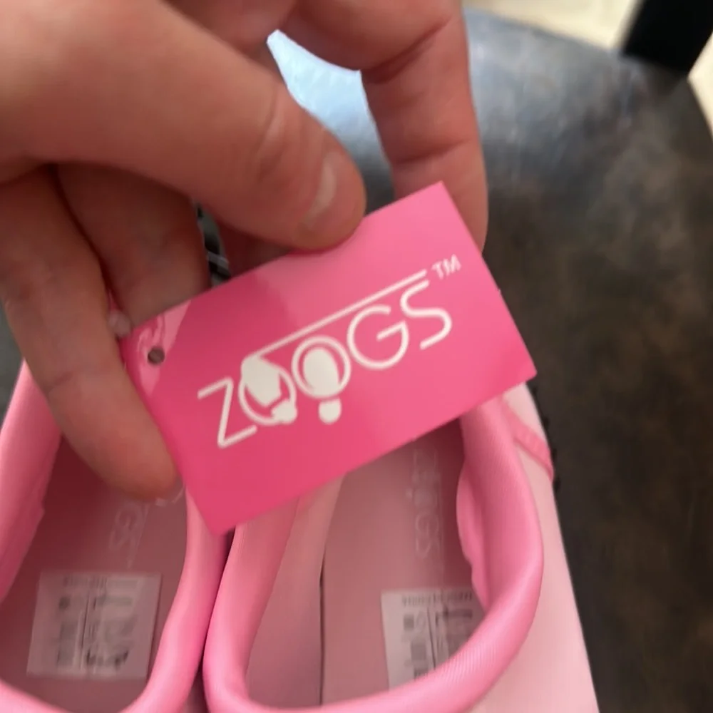 ZOOGS PINK UNICORN WATER SHOES: NEW WITH TAGS: SIZE 3
